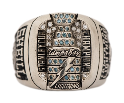 2004 Tampa Bay Lightning Stanley Cup Championship Staff Ring With Original Presentation Box (PSA/DNA)